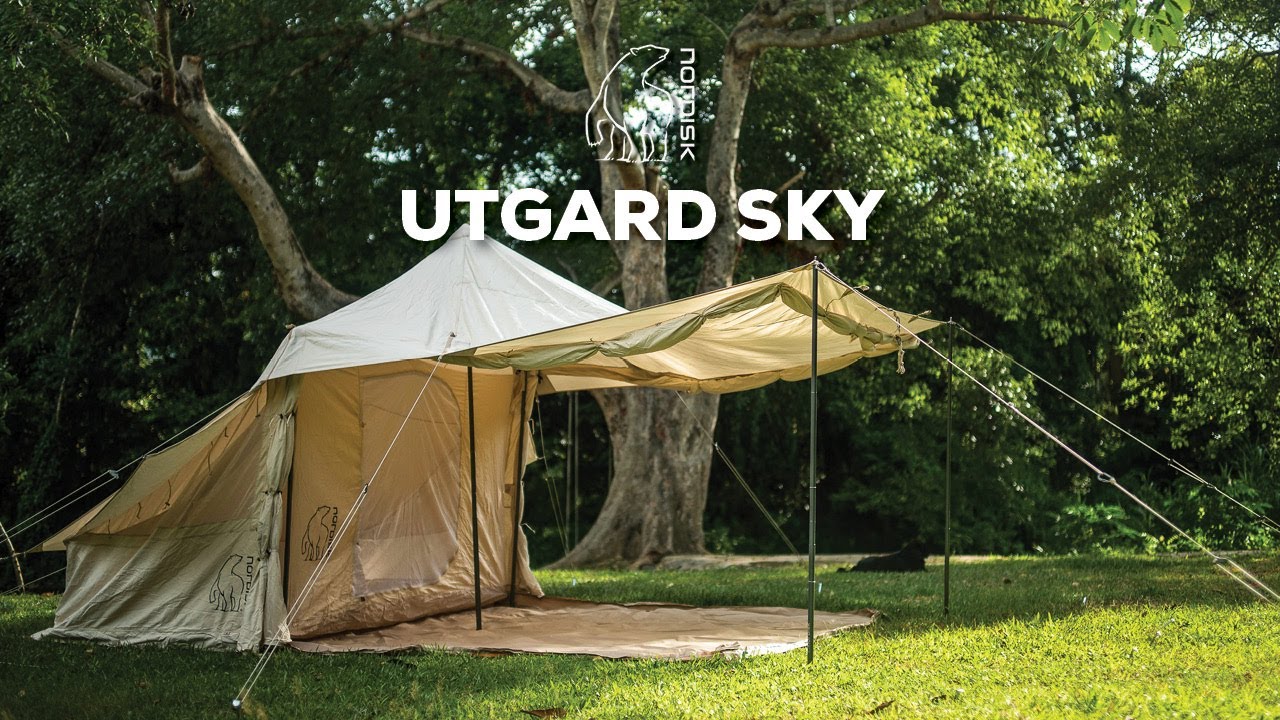 Палатка Utgard Sky от Nordisk — одна из лучших семейных палаток.