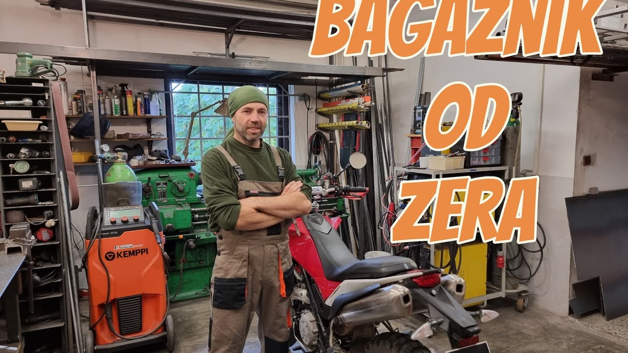 Jak zrobić bagażnik motocyklowy.