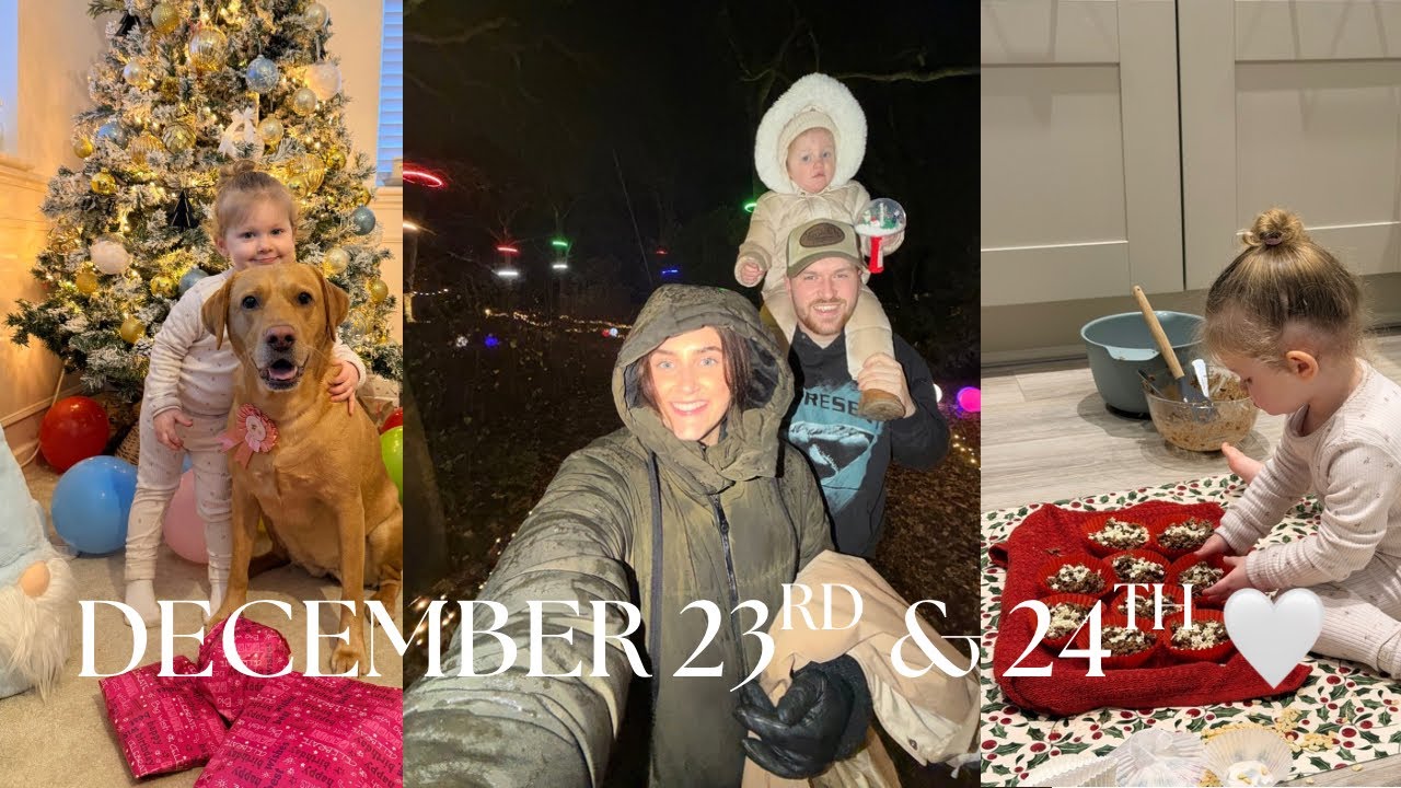 DAYS LEADING TO CHRISTMAS | 2025 light trail, Bela’s birthday & Xmas Eve 