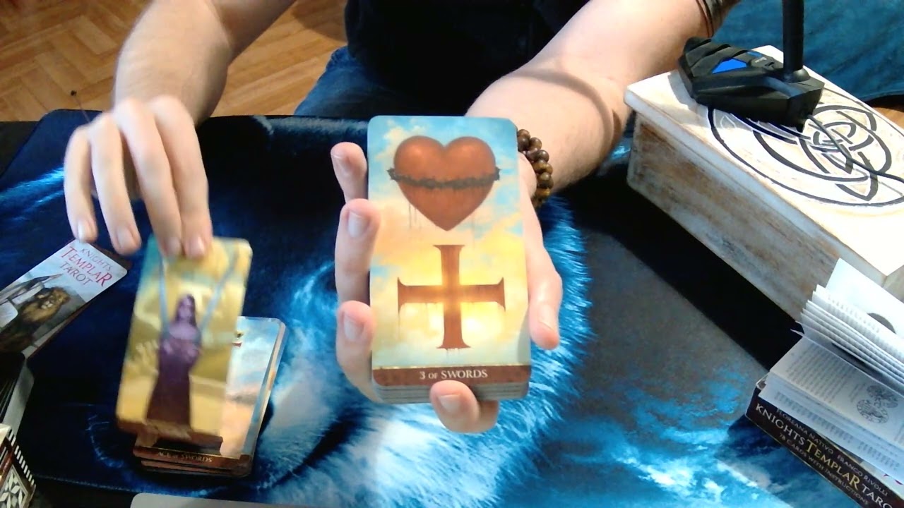 knights templar tarot (tarot des templiers) #chronos