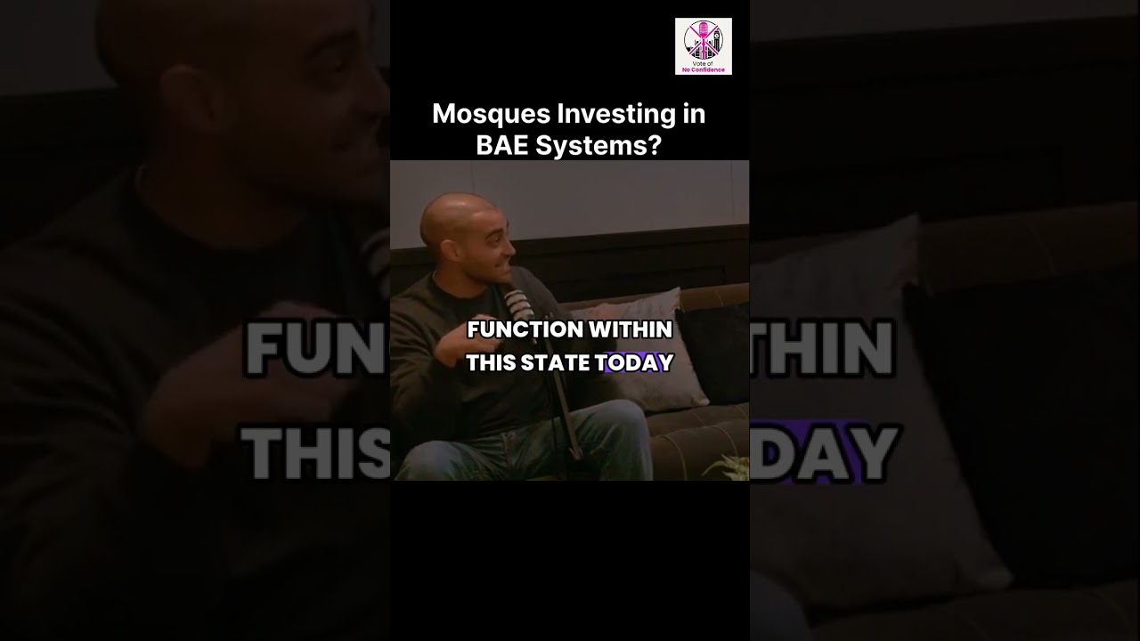 Why are mosques investing in BAE Systems?