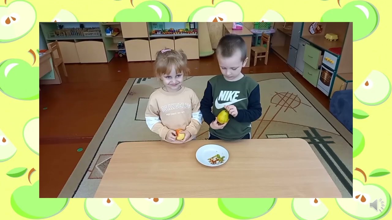 Експерименти з яблуками для дітей дошкільного віку