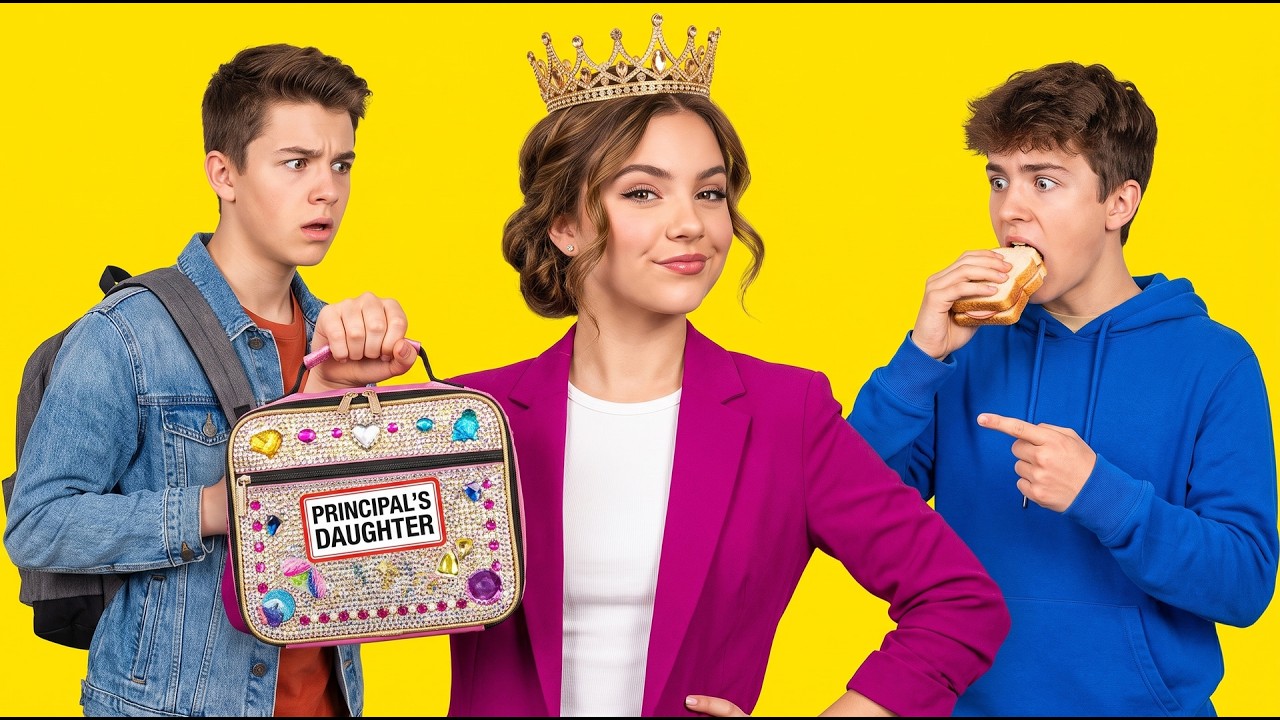 J'AI &Eacute;T&Eacute; ADOPT&Eacute;E PAR LE DIRECTEUR || &Eacute;l&egrave;ve normale VS Fille du directeur | Astuces DIY par 123 GO!