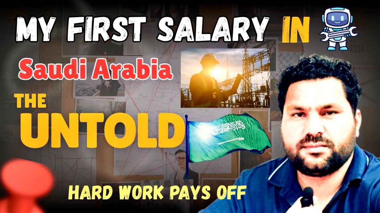 My First Salary in Saudi Arabia 💰 | Hard Work Really Pays Off!