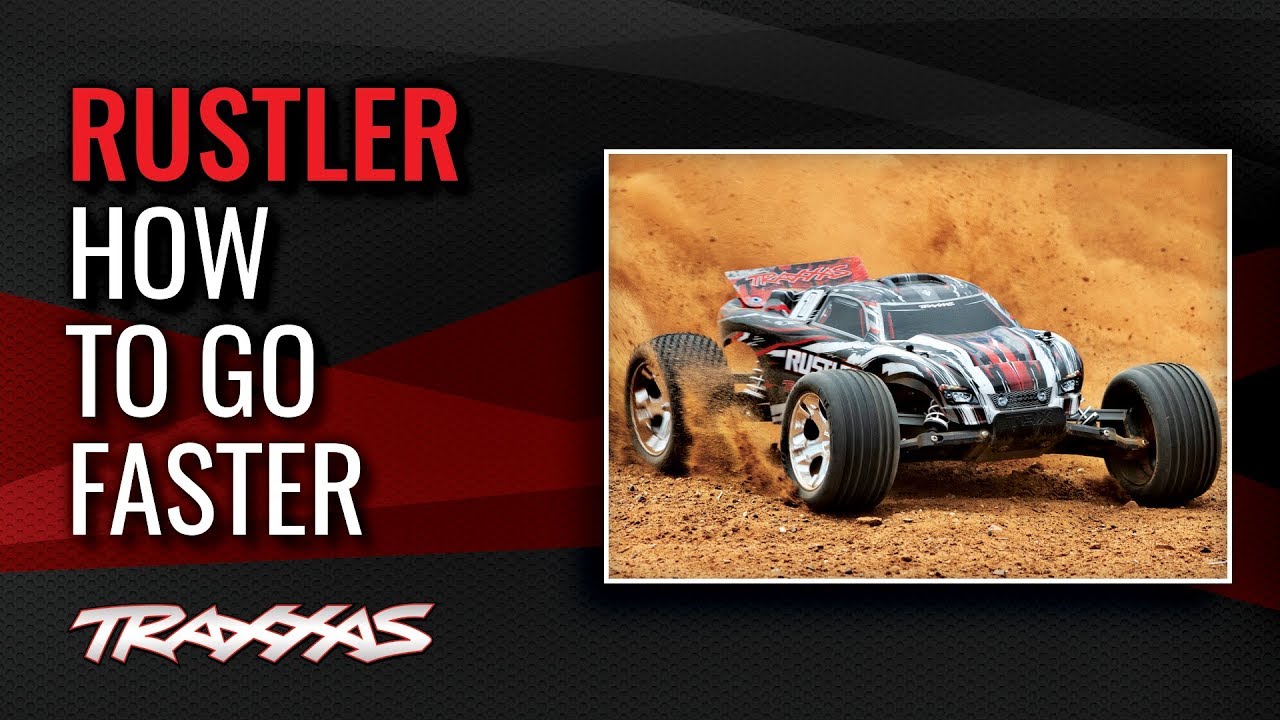 Как ехать быстрее | Traxxas Rustler