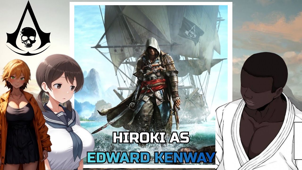 [NTR] Kokujin No Tenkousei react to HIROKI as EDWARD KENWAY | Assasin’s Creed Black Flag | Gacha