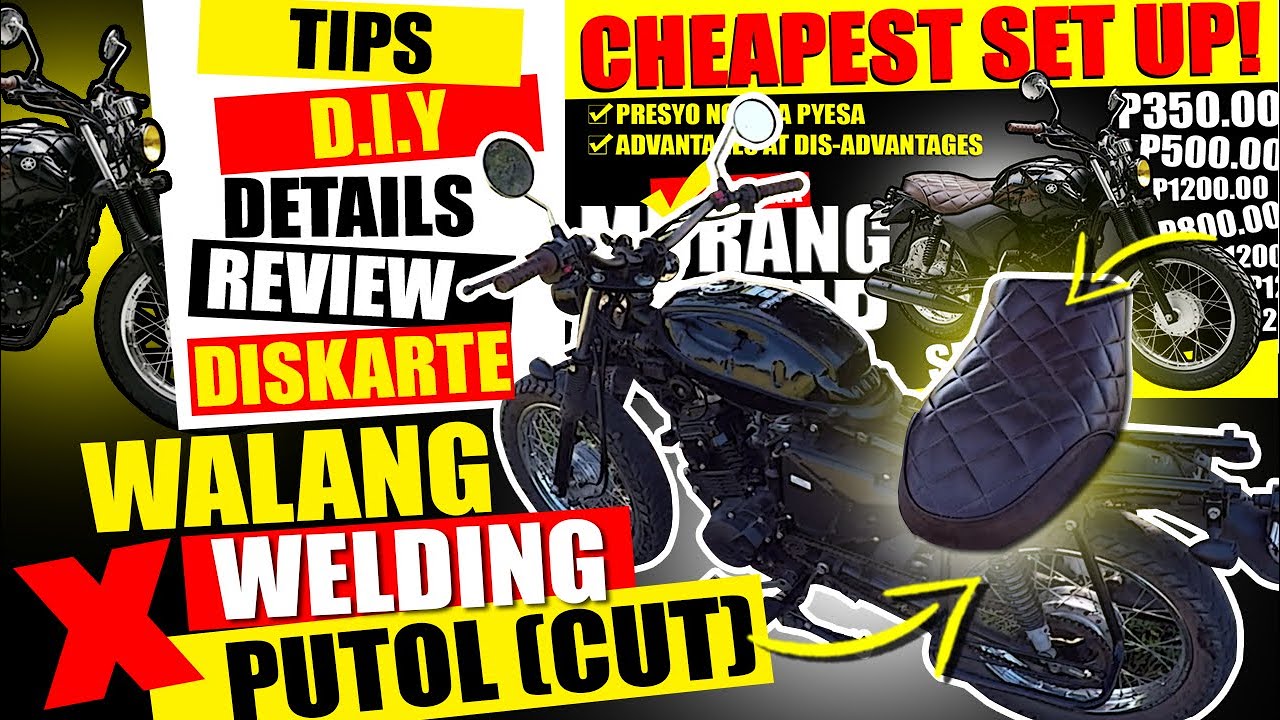 CHEAPEST SET UP | SCRAMBLER | NO WELDING & CUT