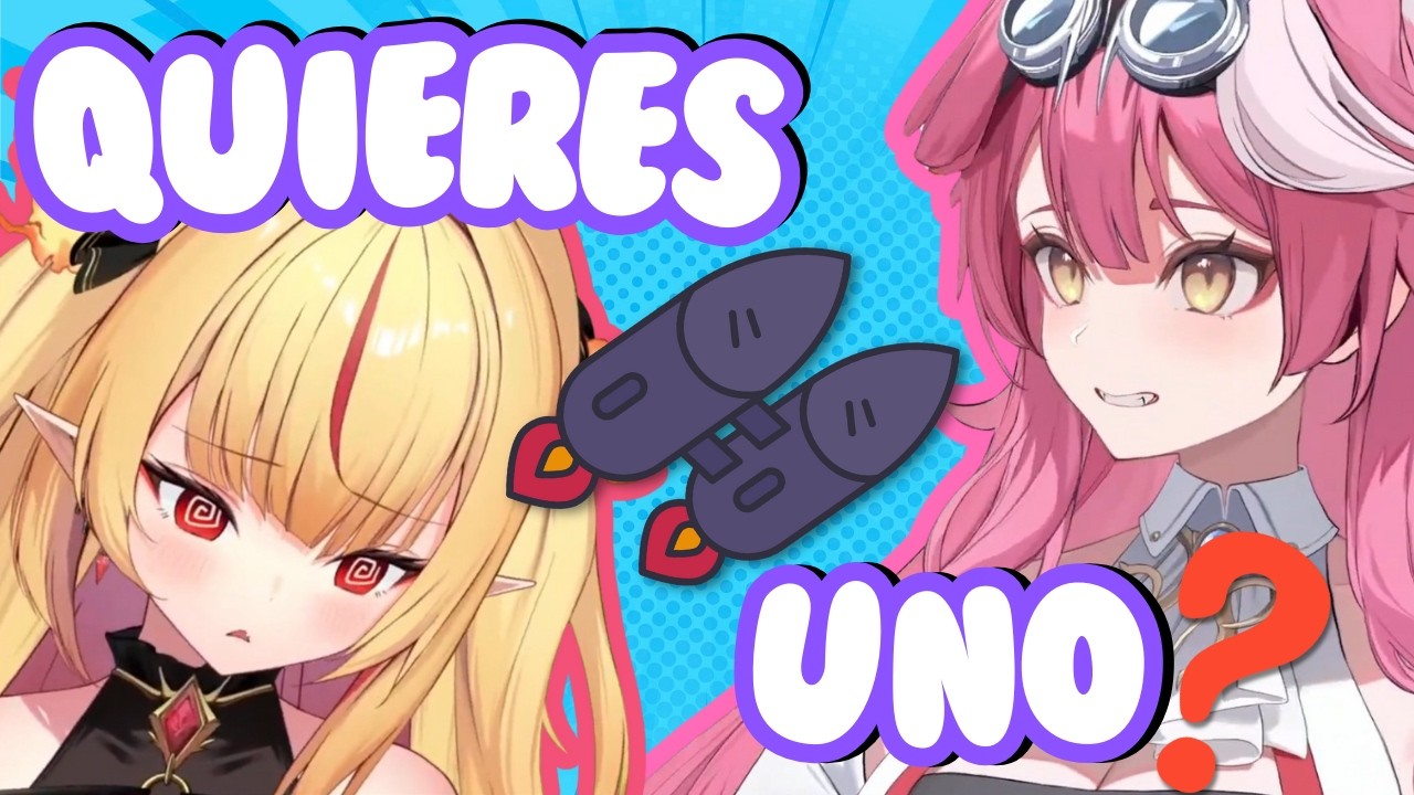 Raora Panthera le Regala un JETPACK a Ruby Runeheart || Hololive; ChromaShift