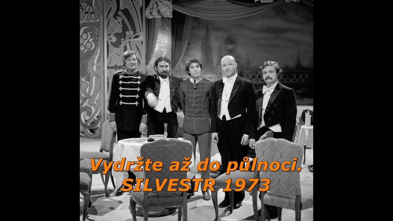 Českoslovenký televizní SILVESTR 1973 - výběr hudebních scén z pořadu Vydržte až do půlnoci.