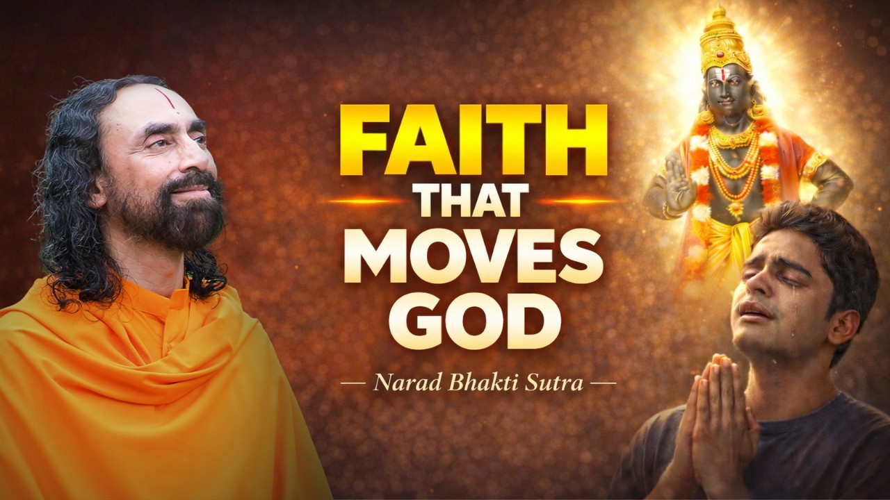 When True Faith Made God Appear — The Bhakti that Moves God | Swami Mukundananda
