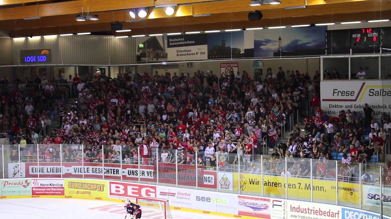 Wechselgesang Fischtown Pinguins vs. Hamburg Freezers
