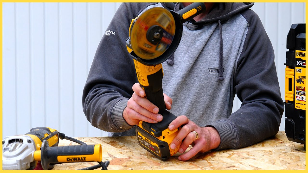 Nou! Polizor cu Acumulator DeWALT DCG409 FlexVolt Advantage