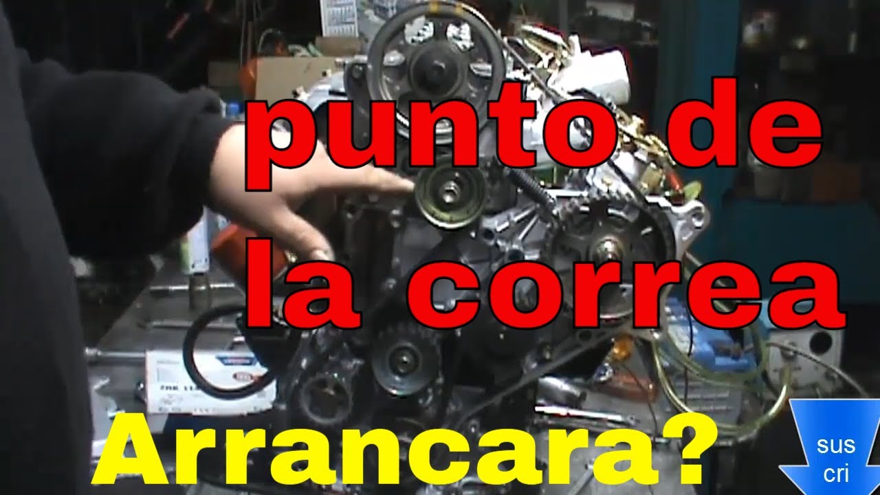 distribucion de motor diesel practica parte- 2 (toyota 2C)