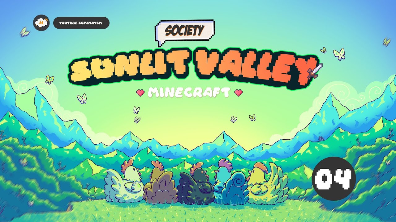 Minecraft Sunlit Valley | Tập 04: L&ograve; Nấu Bia & Farm M&iacute;a cơ bản