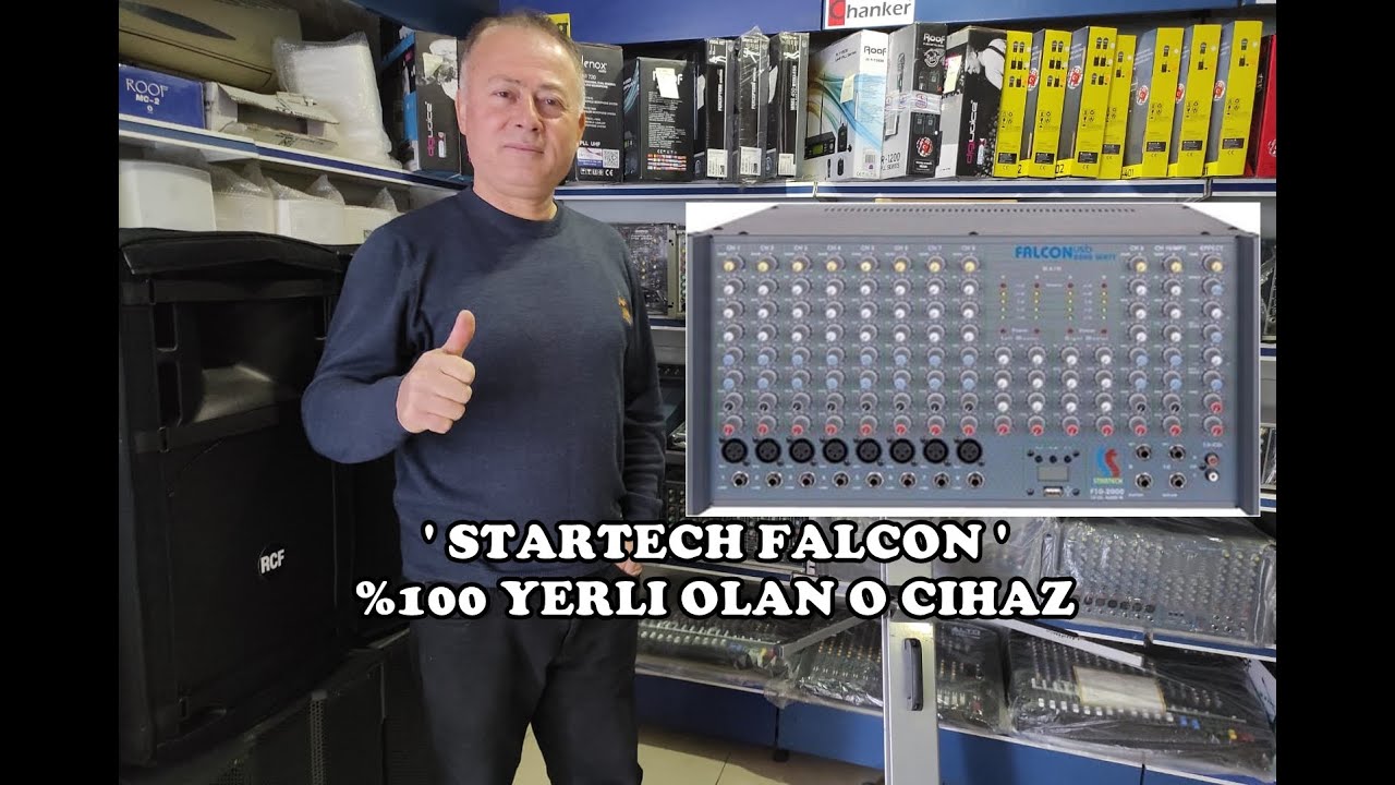 ‘EKREM ŞAHİN’ STARTECH FALCON TANITIMI