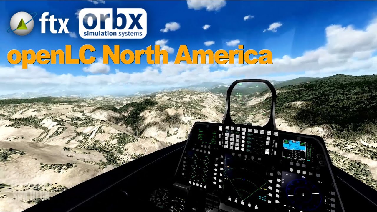 Prepar3D | Первый взгляд | FTX orbx Global openLC Северная Америка