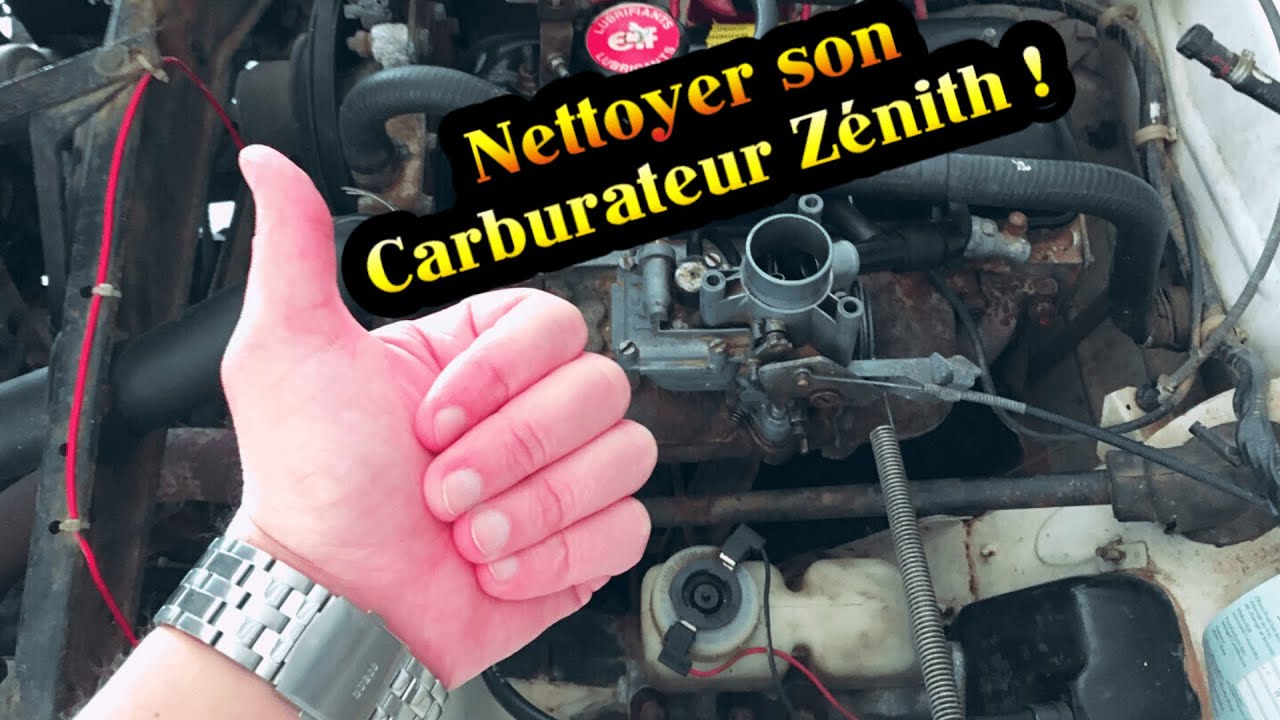 Démontage & nettoyage carburateur Zénith 28IF 4L !