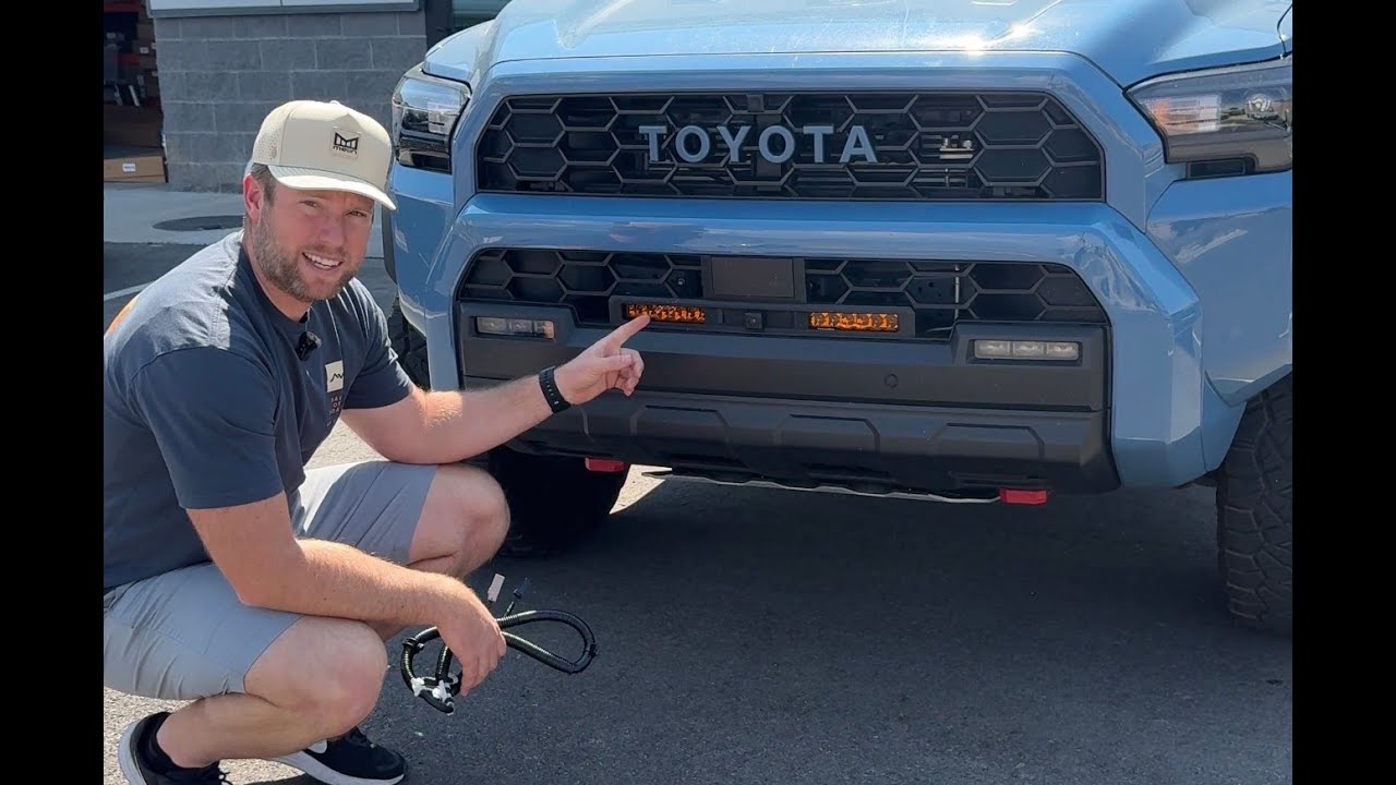 Moving the Camera on a 6th Gen 4Runner Pro Grille Swap