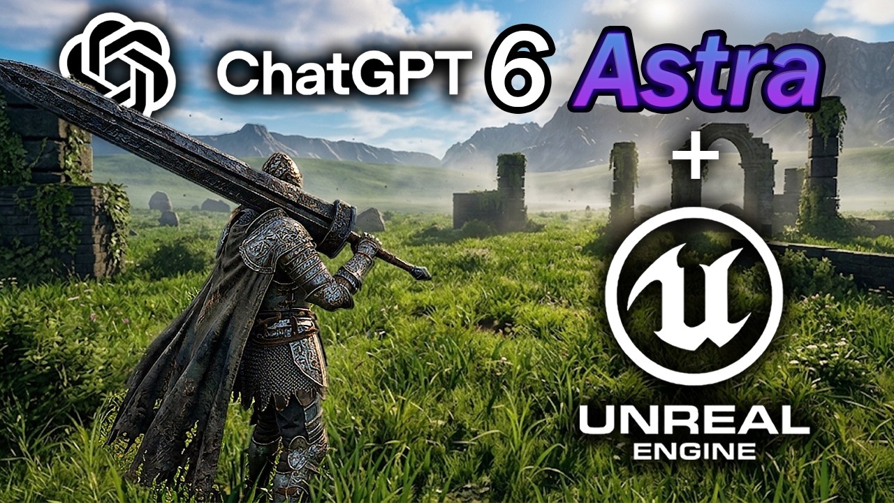 ChatGPT 6 Astra + Unreal Engine = Insanity.