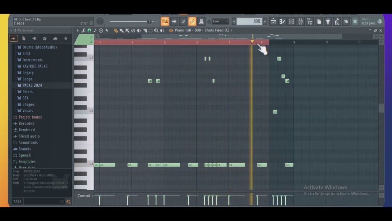FL STUDIO 20 How to make a UK Drill Beat 