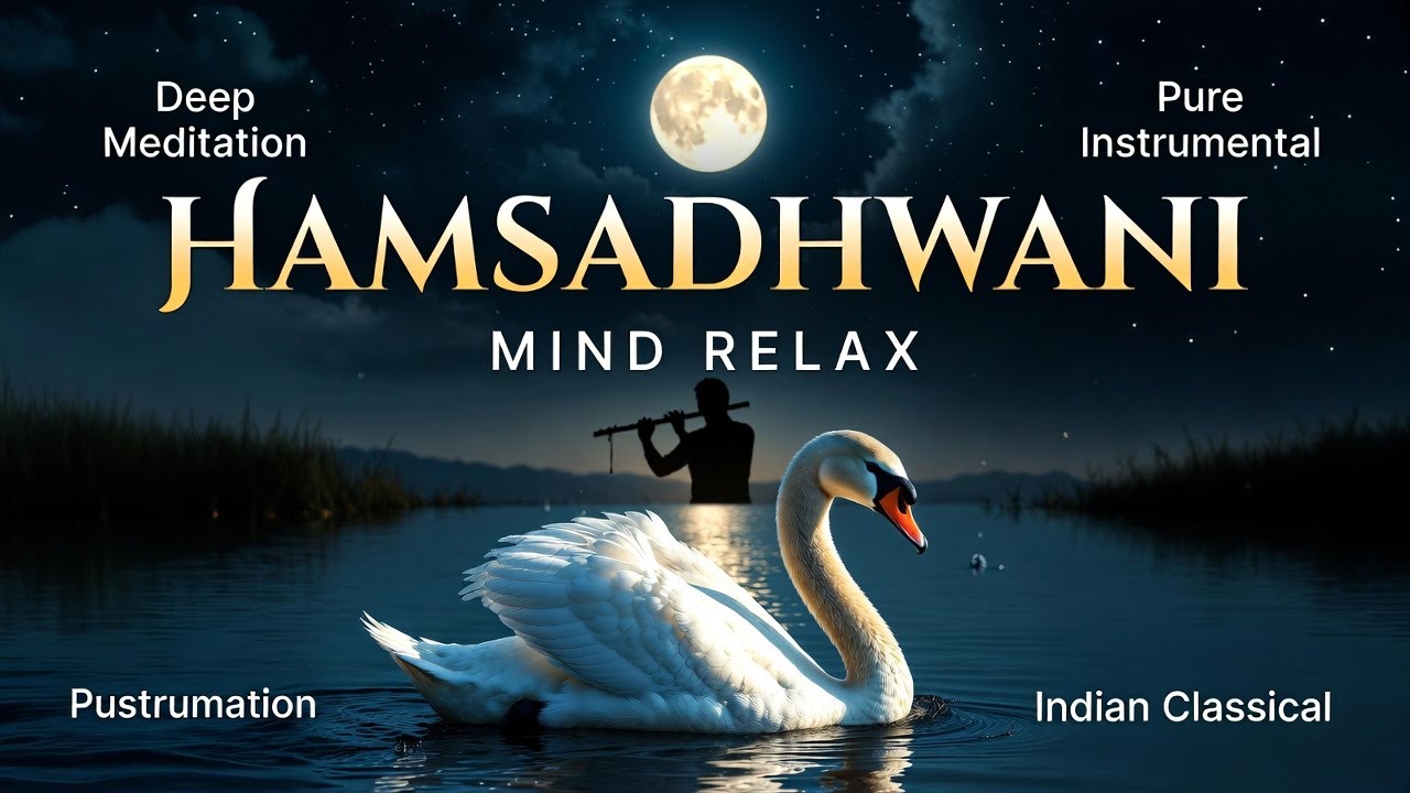 Hamsadhwani | Mind Relaxing Indian Classical Flute & Sitar Instrumental | Deep Meditation