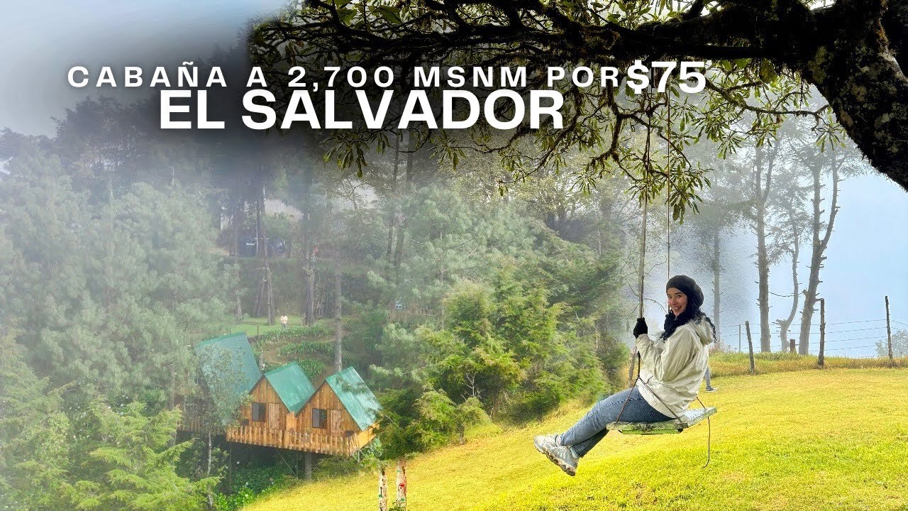 Cabañas desde $75 en La zona Alta de El Salvador El Pital