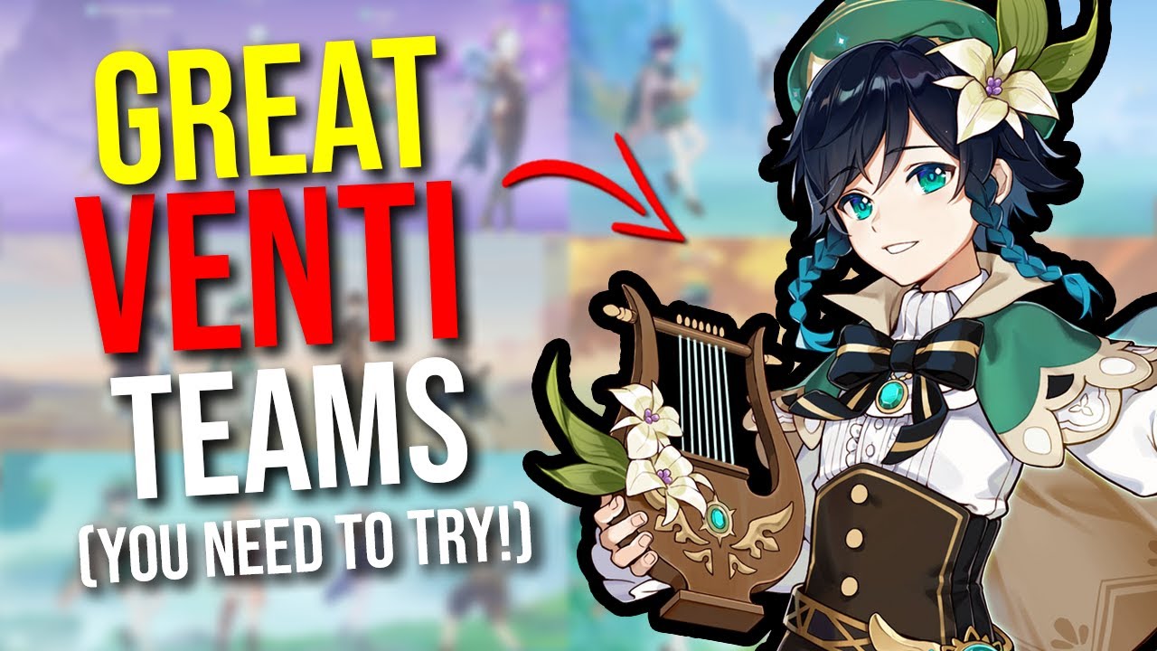 GREAT Venti Teams YOU NEED to TRY! | Genshin Impact