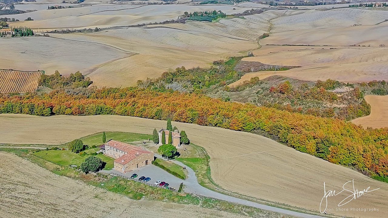 Val d'Orcia Chapel Vitaleta November 2025 by Jon Shore in 4K