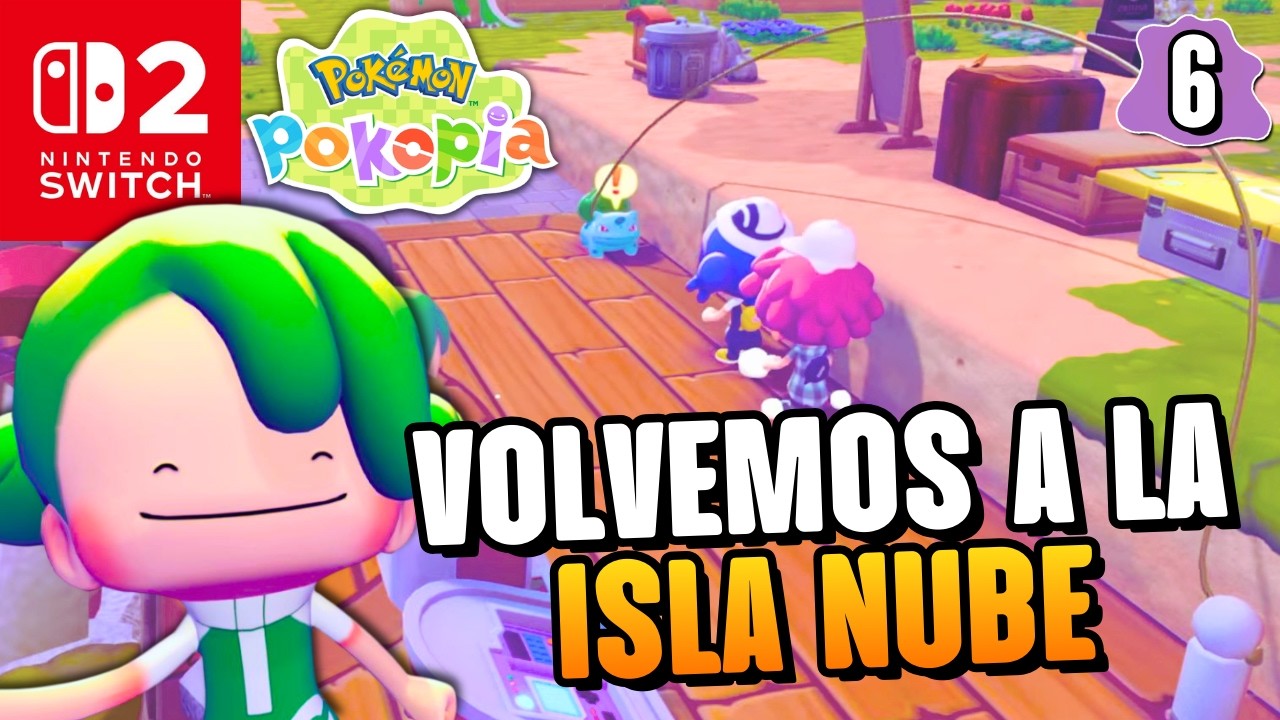 🔴 ¡Islas nube con el chat y un poco de Riscos Rocosos! ⚡ Pokopia #6