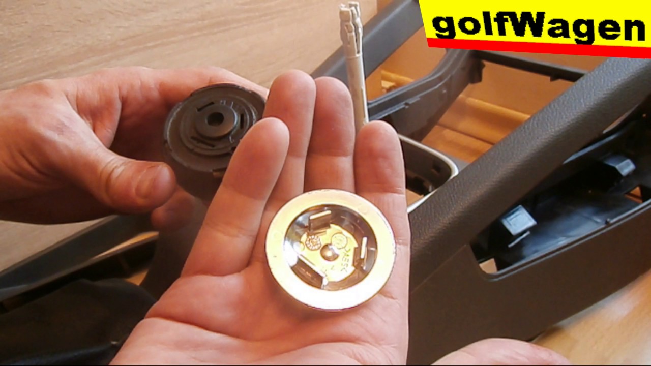 How to replace gear shift knob on VW Golf 5, Jetta MK5