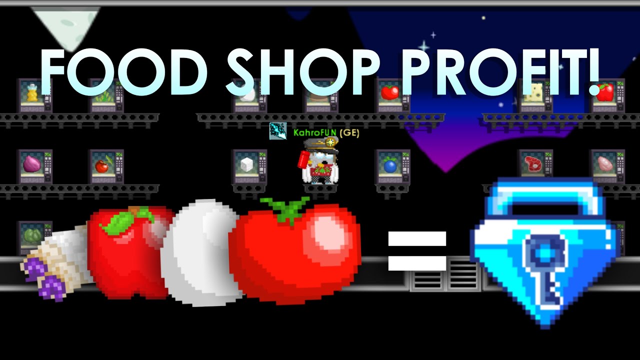 HOW TO GET RICH WITH FOOD SHOP (Mini Vend Shop Profit !!) - Growtopia