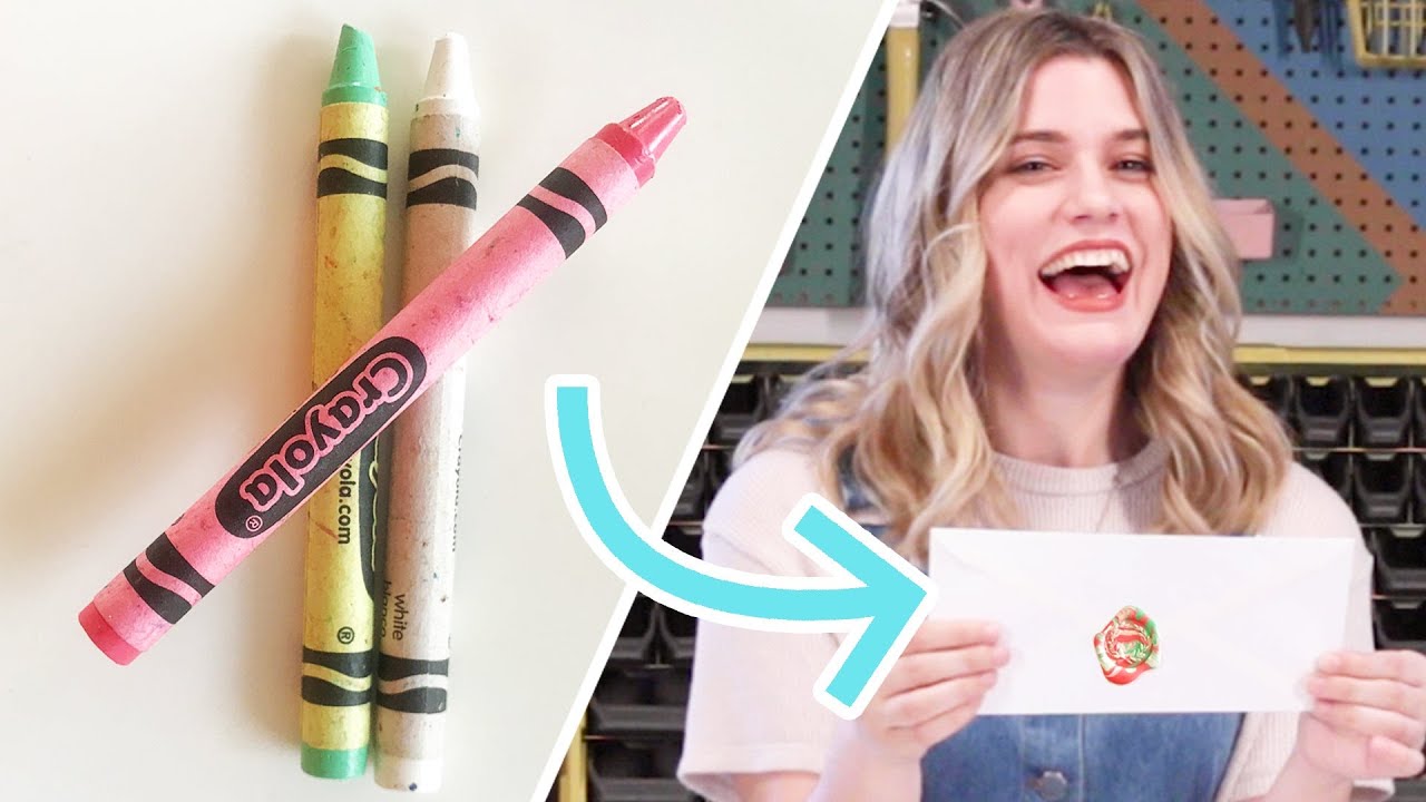I Tried To Make Wax Seals With Crayons