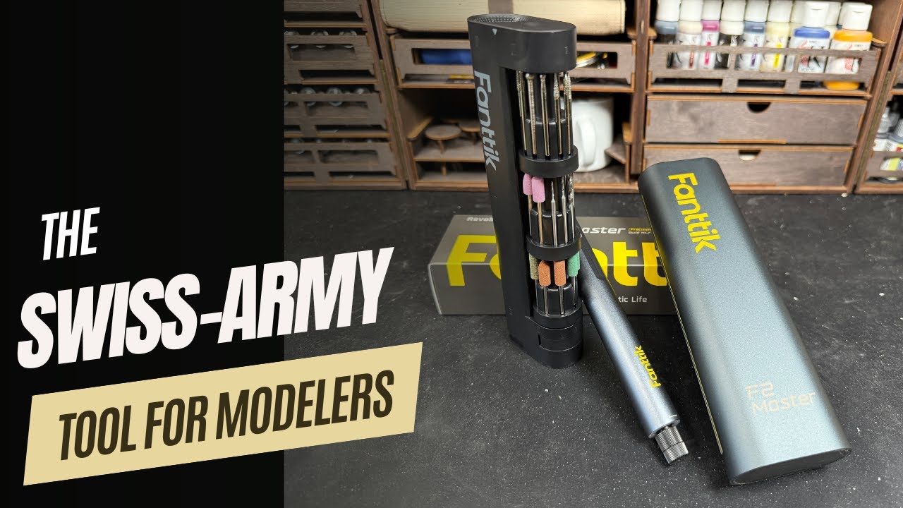 Fanttik Rotary Tool is Highly Effective for Model Making Purposes