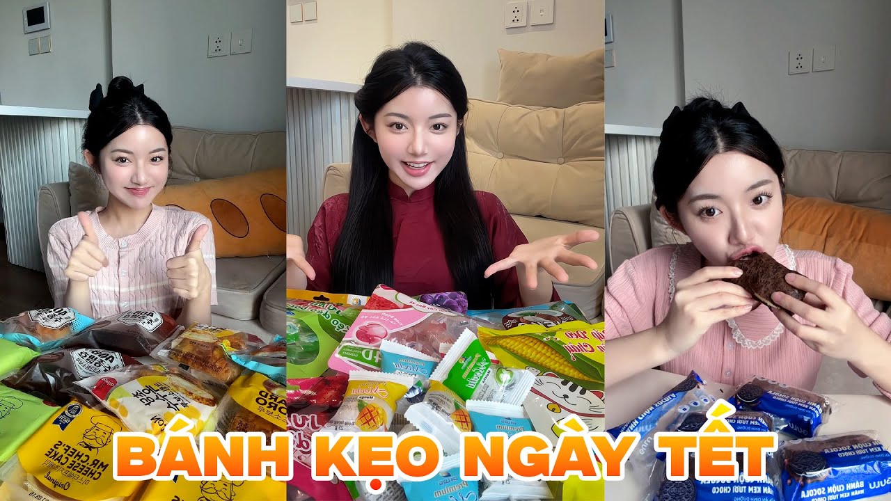 Quỳnh Trương Mukbang Bánh Kẹo Ngày Tết 2026 🧧🍬 Ăn Tết Chill Chill | Mukbang Việt Nam