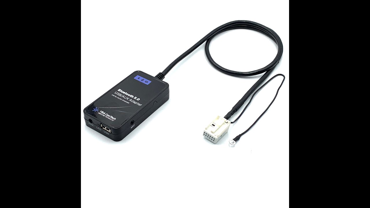 Bluetooth adapter volkswagen audi skoda seat 12 pini USB Microphone YBA CONTECH
