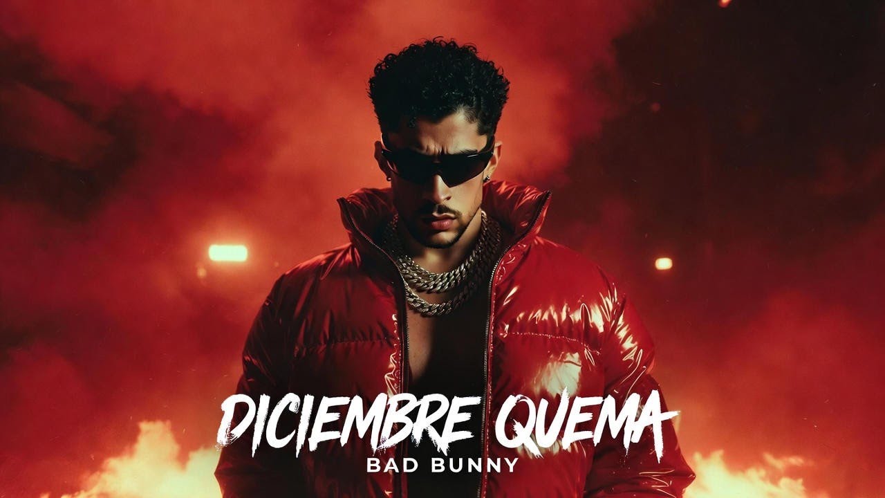 BAD BUNNY - DICIEMBRE QUEMA  (Visualizer Oficial)