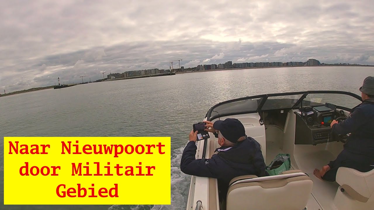 VAREN VAN OOSTENDE NAAR NIEUWPOORT DOOR MILITAIR GEBIED - Varen Met Plezier