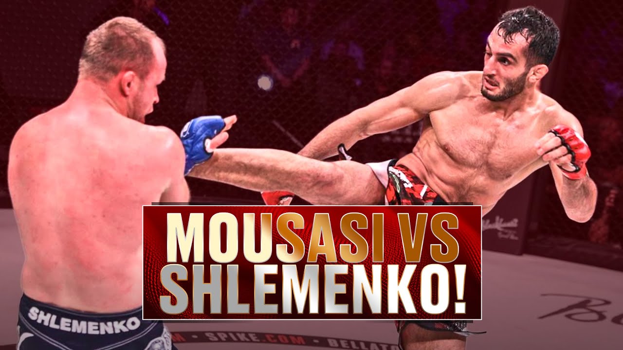 Dwie legendy MMA!! | Bez komunikacji! | Gegard Mousasi kontra Alexander Shlemenko | Cała walka | Bellator 185