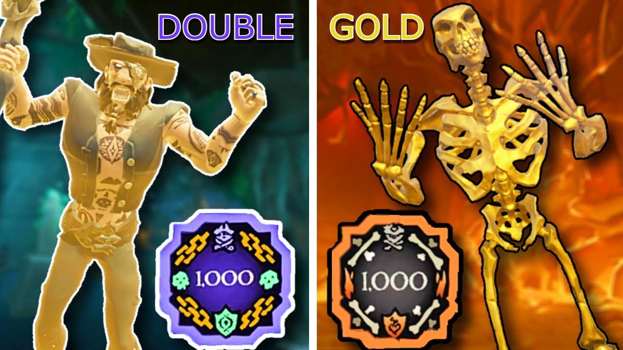 I FINALLY HAVE DOUBLE GOLD CURSE! | Sea Of Thieves