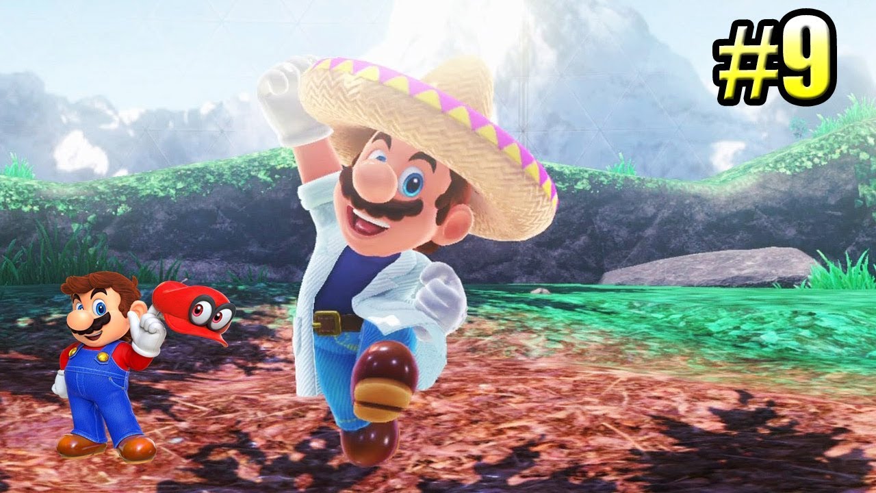 Super Mario Odyssey {Switch} прохождение часть 9 — Потайной Лес
