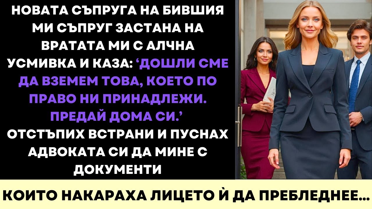 Новата Съпруга На Бившия Ми Опита Да Вземе Дома Ми—Но Адвокатът Ми Имаше Шокиращ Обрат