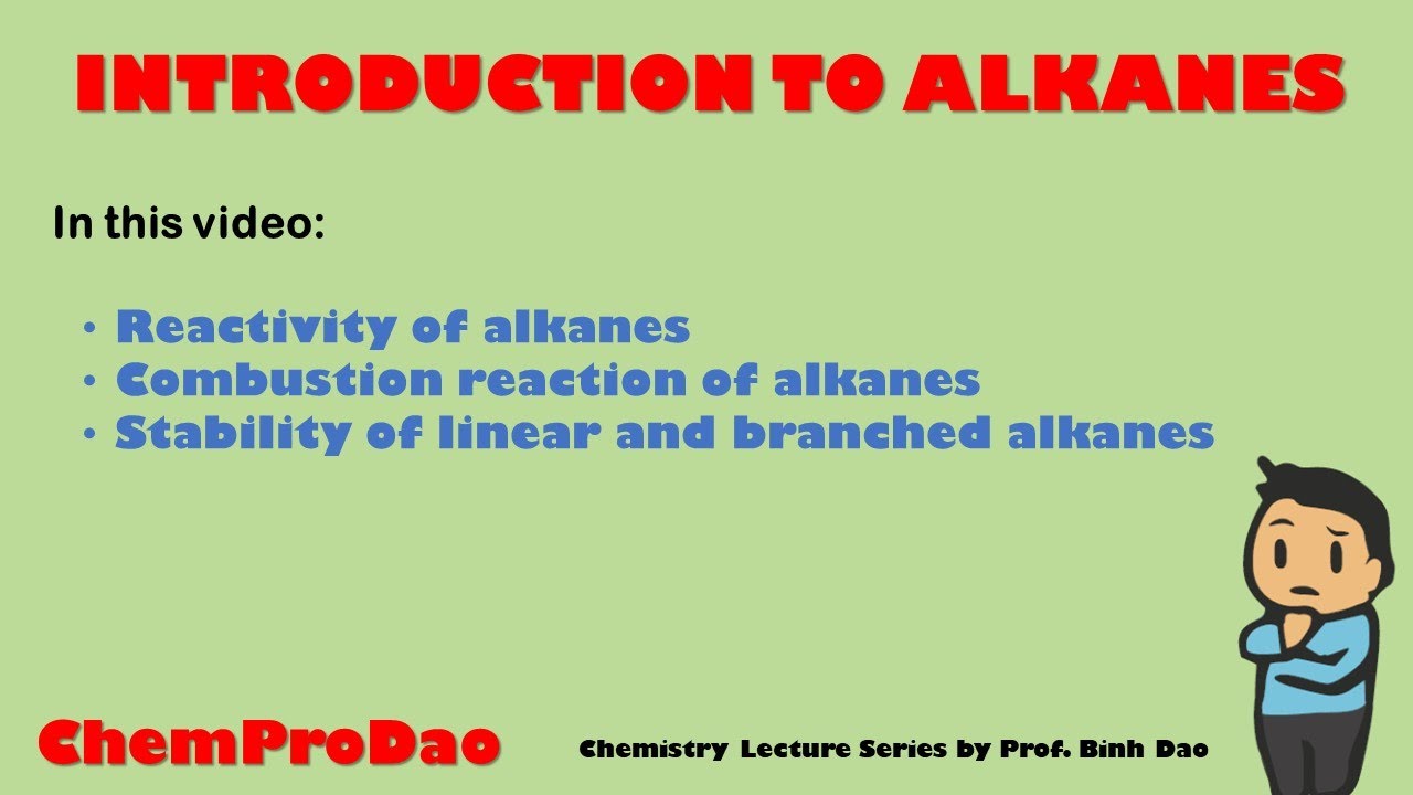 Introduction to Chemical of Alkanes and Combustion Reaction