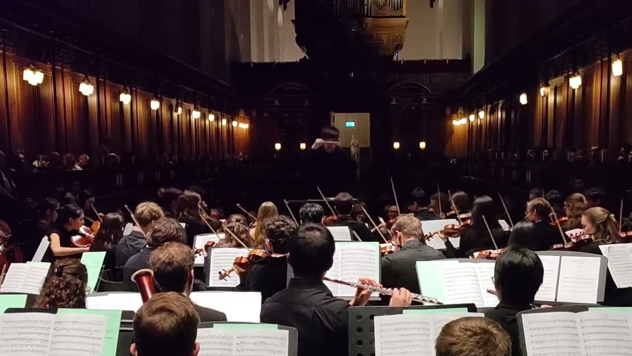 Dvorak: Symphony No. 9 (4th movt.) - conductor's view