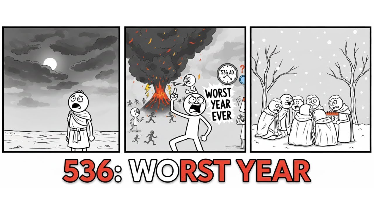 Why it was the Worst Year to be Alive: 536 AD