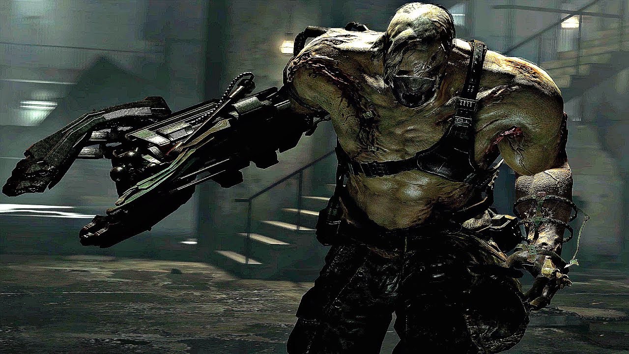 Resident Evil 6 - Ustanak Boss Fight (4K 60FPS)