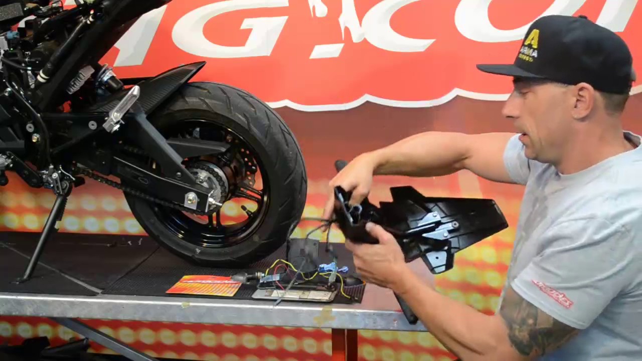 Z125 Fender Eliminator Install