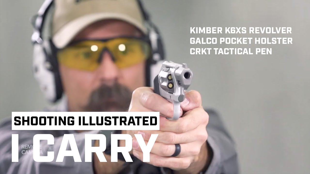 I Carry: Kimber K6XS Revolver in a Galco Holster with CRKT Tactical Pen