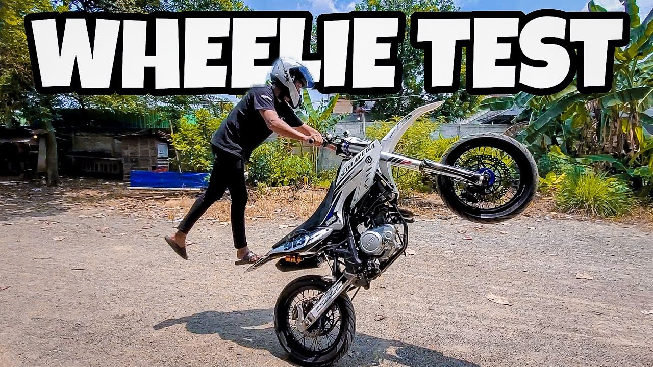 TESTRIDE Wheelie WRZ155 SUPERMOTO