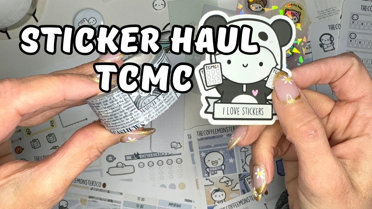 Sticker Haul: TheCoffeeMonsterzCo Anniversary Sale