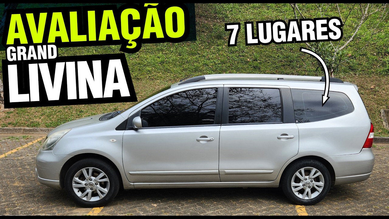 Avaliação Nissan Grand Livina 7 lugares 2014 - Um carrão por preço de Fiat Palio